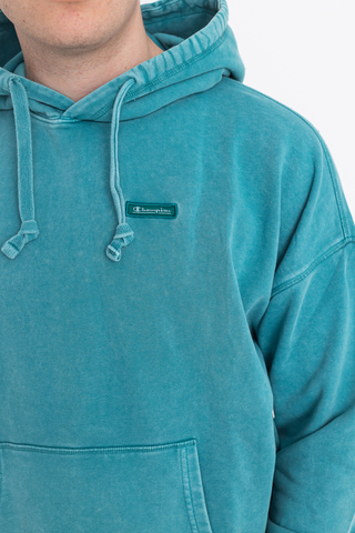 Bluza Kaptur Champion Jaquard Label Marble Wash