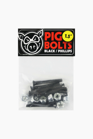 Pig Black Philips 1.5" Bolts