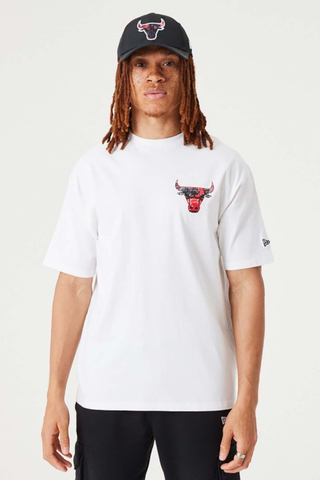 Koszulka New Era Chicago Bulls NBA Infill Team Logo Oversized