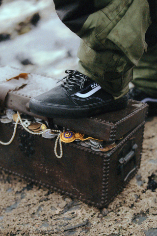 Buty Vans Doobie Skate Old Skool Net