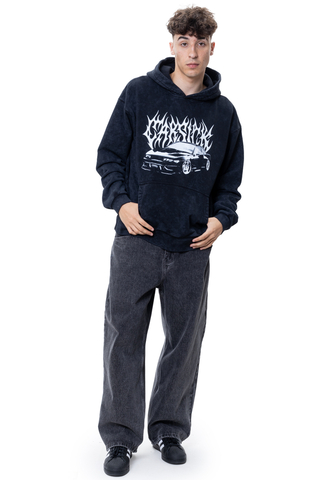 Bluza Z Kapturem Carsick Wasted Washed