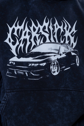 Bluza Z Kapturem Carsick Wasted Washed