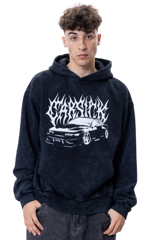 Bluza Z Kapturem Carsick Wasted Washed