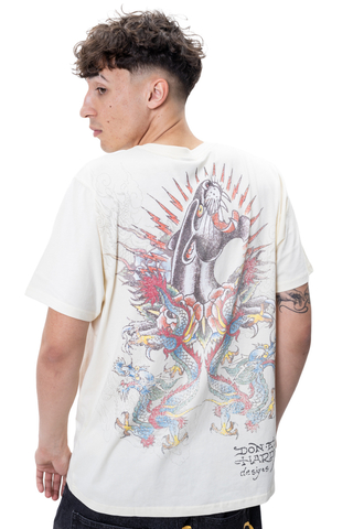 Koszulka Ed Hardy Dragon Panther Graphic Regular