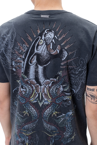 Koszulka Ed Hardy Dragon Panther Graphic Regular