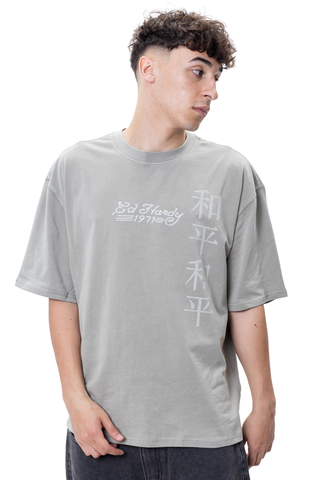 Koszulka Ed Hardy Washed Snake Charmer Relaxed