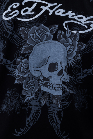 Longsleeve Ed Hardy 1971 Skull Double Layer Relaxed