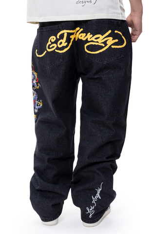 Spodnie Ed Hardy Battle-Dragon Tattoo Baggy