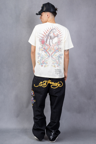 Spodnie Ed Hardy Battle-Dragon Tattoo Baggy