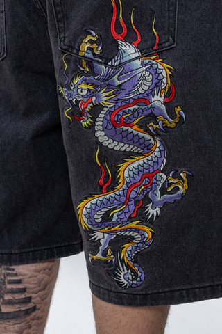 Kraťasy Ed Hardy Battle Dragon