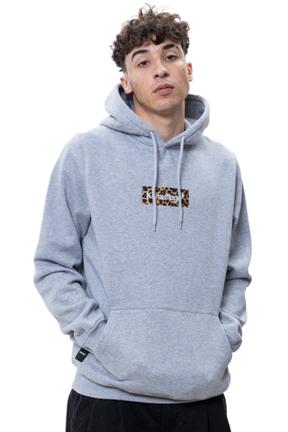 Bluza Z Kapturem Kamuflage Boxlogo Leopard