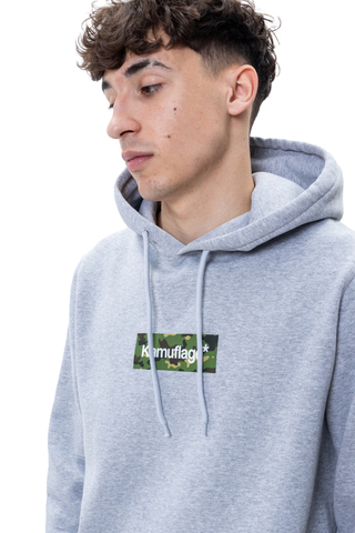 Bluza Z Kapturem Kamuflage Boxlogo Military