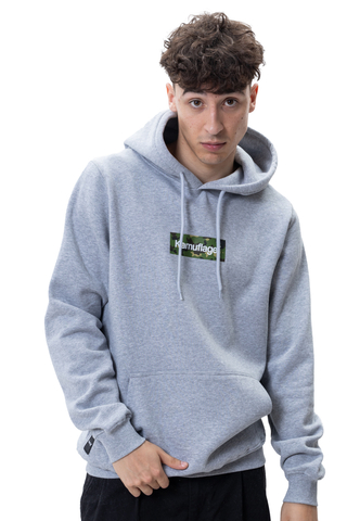 Bluza Z Kapturem Kamuflage Boxlogo Military