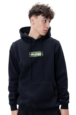 Bluza Z Kapturem Kamuflage Boxlogo Military