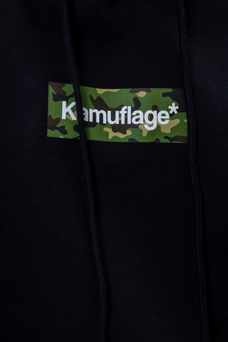 Bluza Z Kapturem Kamuflage Boxlogo Military