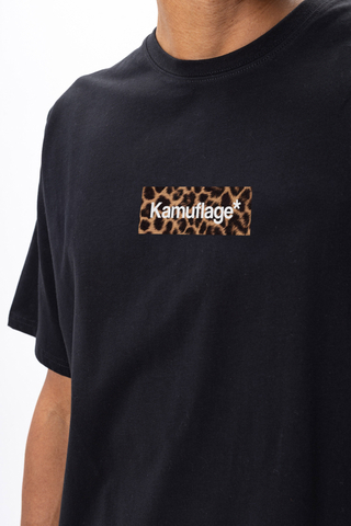 Tričko Kamuflage Boxlogo Leopard