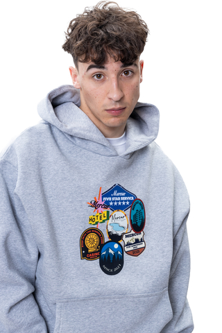 Bluza Z Kapturem Mercur Check-in
