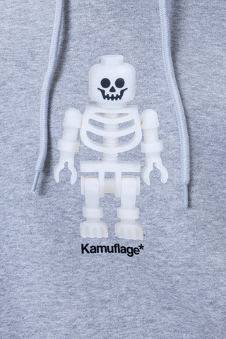 Mikina S Kapucí Kamuflage Bonehead