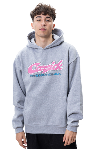 Bluza Z Kapturem Carsick Flowy Pink