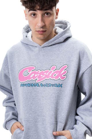 Bluza Z Kapturem Carsick Flowy Pink