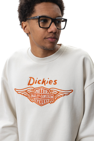 Mikina Bez Kapuce Dickies x Harley-Davidson