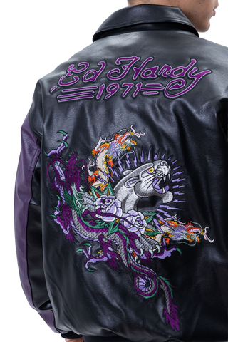 Kurtka Ed Hardy Drag And Panther Battle