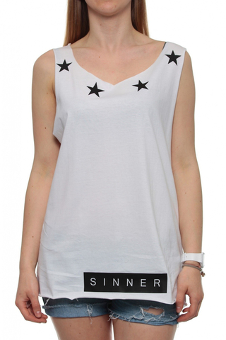 Koszulka Majors Sinner White Tank Top