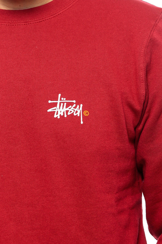 Bluza Stussy Basic Logo 