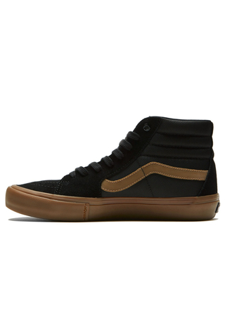 Vans x thrasher sk8 outlet hi pro black gum