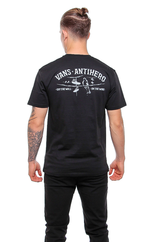 Vans X Anti T-shirt Black