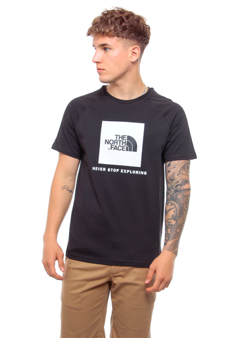 Tričko The North Face Raglan Red Box
