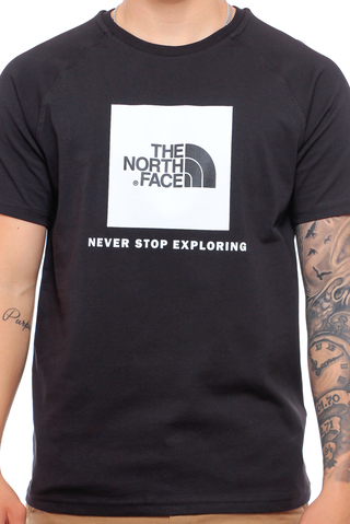 Tričko The North Face Raglan Red Box