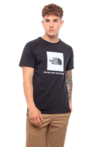 Tričko The North Face Raglan Red Box