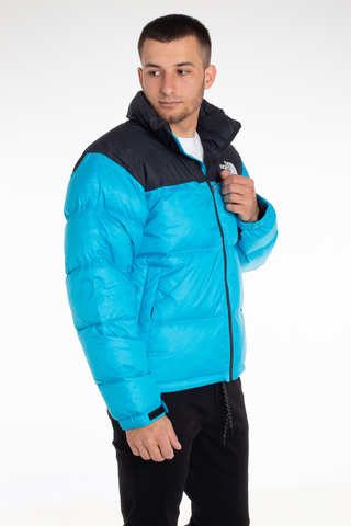 the north face 1996 retro nuptse packable jacket meridian blue