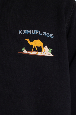 Bluza Kaptur Kamuflage Camel