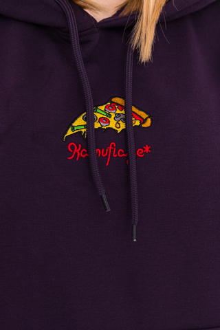 Bluza Z Kapturem Kamuflage Pizza Flip