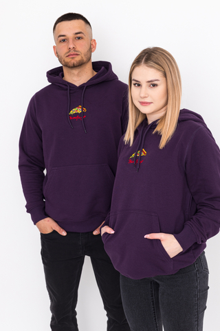 Bluza Z Kapturem Kamuflage Pizza Flip