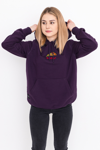 Bluza Z Kapturem Kamuflage Pizza Flip