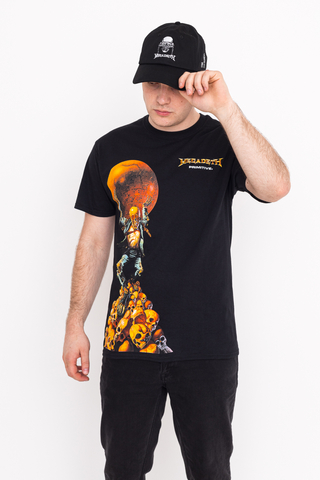 Camiseta Primitive Dawn Patrol MegaDeath Burgundy