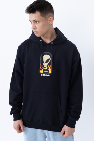 Bluza Z Kapturem Thrasher X Alien Workshop Believe