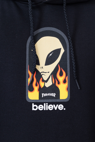 Bluza Z Kapturem Thrasher X Alien Workshop Believe
