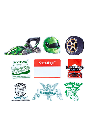 Kamuflage Sticker Pack IV