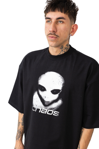 Chaos Alien Distressed T-shirt