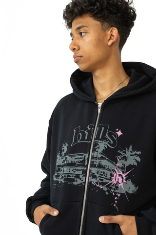 Hills Villa Zip Hoodie