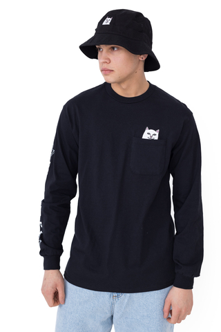 Longsleeve Ripndip Lord Nermal Pocket