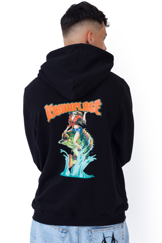 Bluza Z Kapturem Kamuflage Wet Treasure