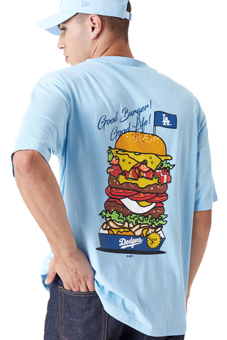 Koszulka New Era LA Dodgers MLB Burger Graphic Oversized