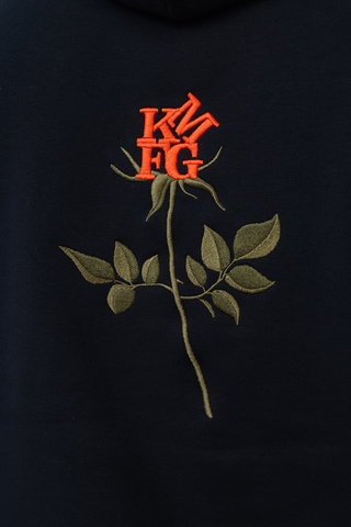 Bluza Z Kapturem Kamuflage Rose