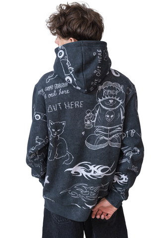 Mikina S Kapucí Ripndip Nermal Domination