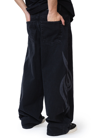 Kalhoty Mercur Loose Tribal